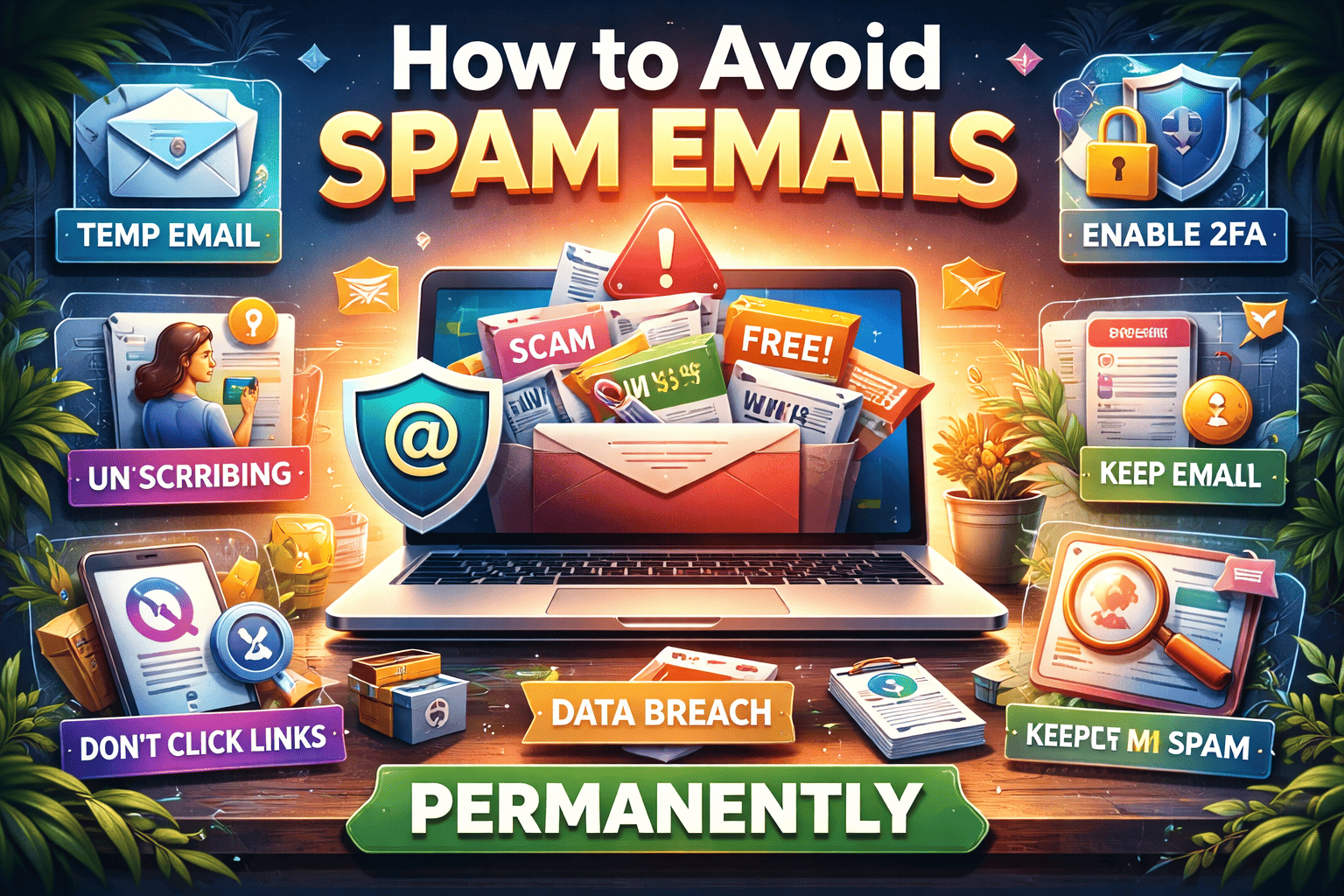 How to Avoid Spam Emails Permanently (Complete Guide)