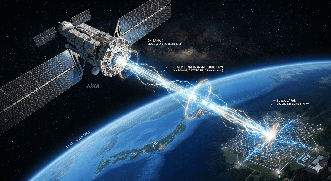 Japan Successfully Beams Solar Power from Space to Earth in Historic Test
