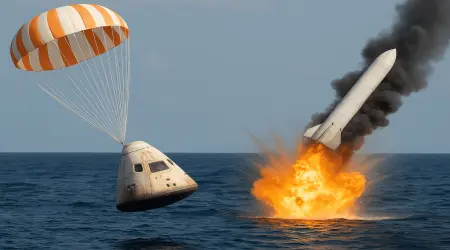 Space Burial Mission Fails as Ash-Carrying Capsule Crashes into Pacific Ocean