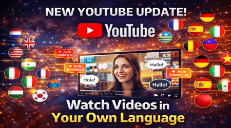 YouTube Introduces AI-Powered Auto-Dubbing: Watch Videos in Your Own Language